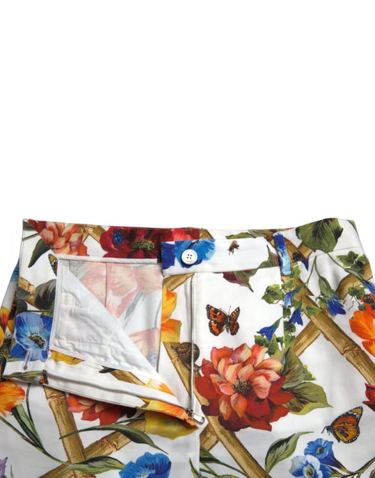 Hoge Taille Denim Shorts met Vetersluiting - Image 5
