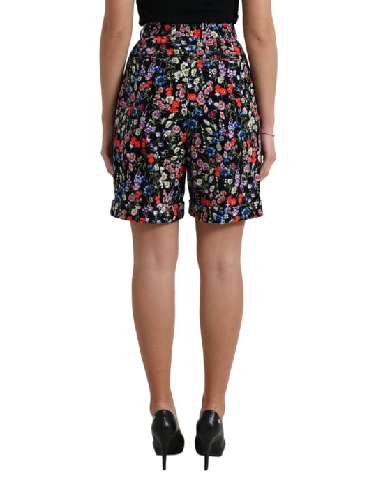 Bloemenprint Hoge Taille Shorts - Image 3