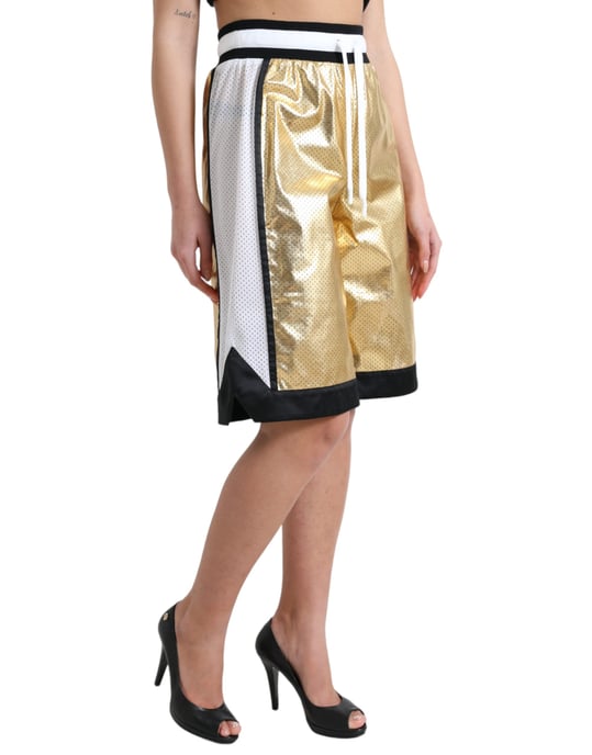 Metalen Korte Broek Gouden Stijl - Image 2