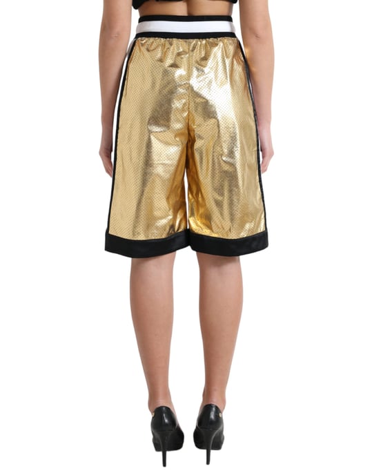 Metalen Korte Broek Gouden Stijl - Image 3