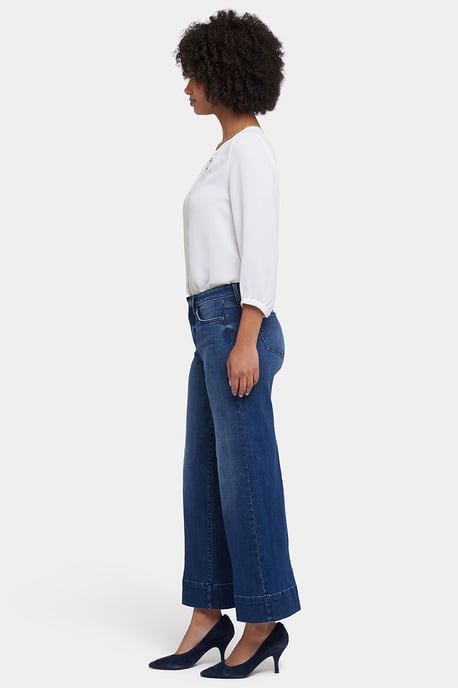 Teresa Wijde Pijpen Enkellange Jeans | Maanlicht - Image 4