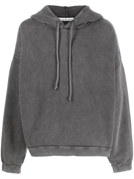 Logo Patch Hoodie in Black - Image 2