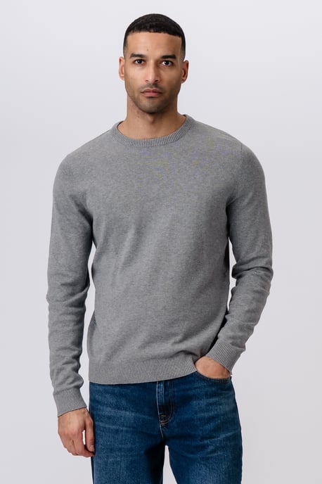 Pullover Roundneck - Gray Melange - Image 1
