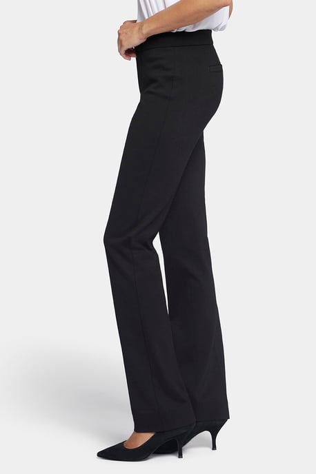 Slimme Broek in Ponte Knit | Zwart - Image 2