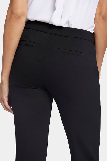 Slimme Broek in Ponte Knit | Zwart - Image 5
