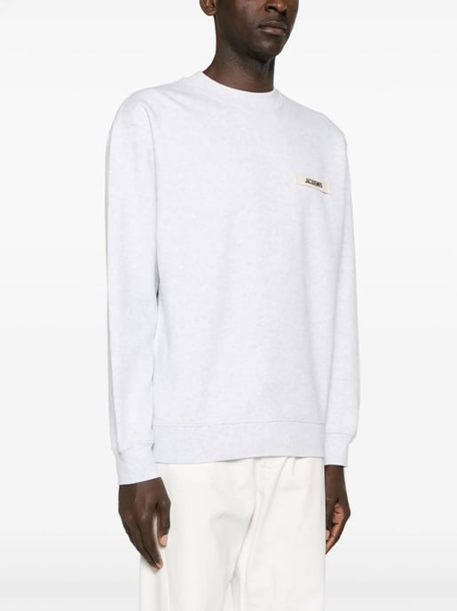 The Gros Grain Sweatshirt in Grey - Image 3
