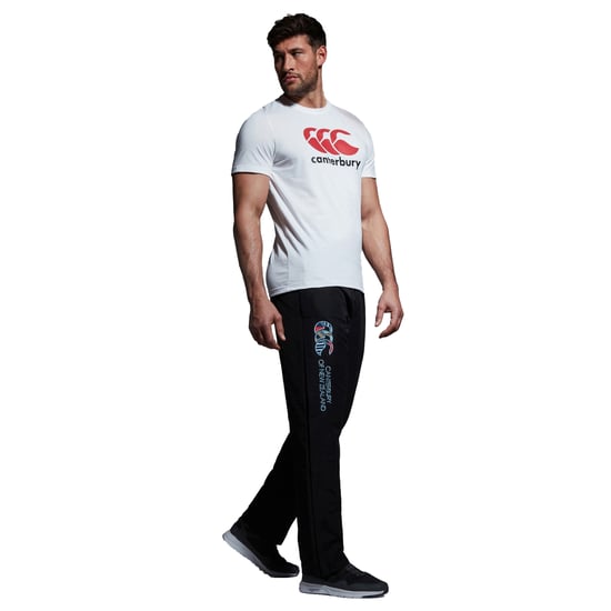 Canterbury Mens Uglies Open Hem Jogging Bottoms (Black) - Image 4