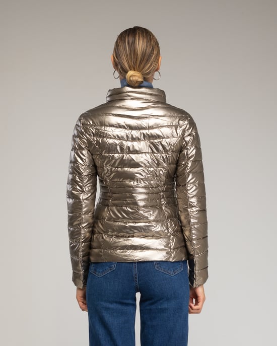 Basic metallic anorak - Image 2