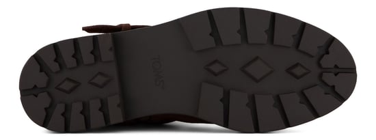 TOMS Ionie Moto Waxy Suede Women's Dark Brown Boots - Image 5