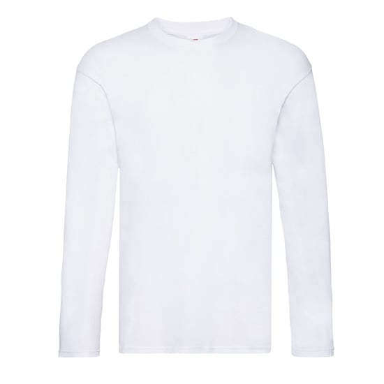 Fruit of the Loom Mens Original Long-Sleeved T-Shirt (White) - Image 1