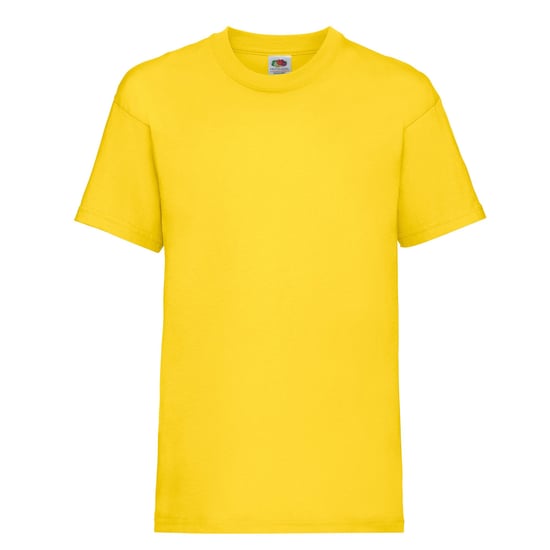 Fruit of the Loom Childrens/Kids Value T-Shirt (Sunflower) - Image 1