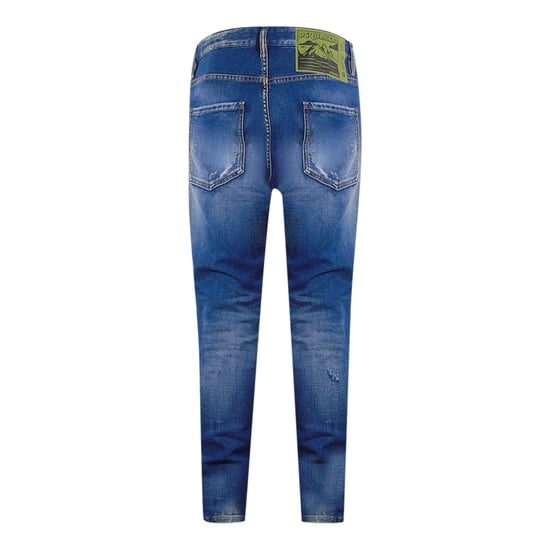 Dsquared2 Relax Long Crotch Blue Denim Jeans - Image 2