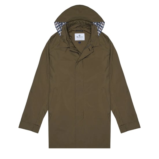 Aquascutum Active Rlg Packable Trench Army Green Jacket - Image 1