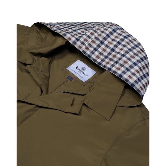 Aquascutum Active Rlg Packable Trench Army Green Jacket - Image 6