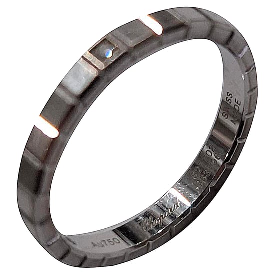 Chopard Ice Cube Pure Diamond Ring in Zilver 18kt Witgoud - Image 5