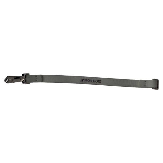 Dior Homme Logo Print Armband in Wit Leer - Image 2