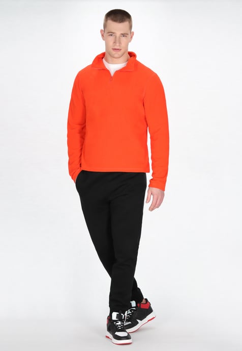 Mo Fleece trui Heren oranje - Image 2