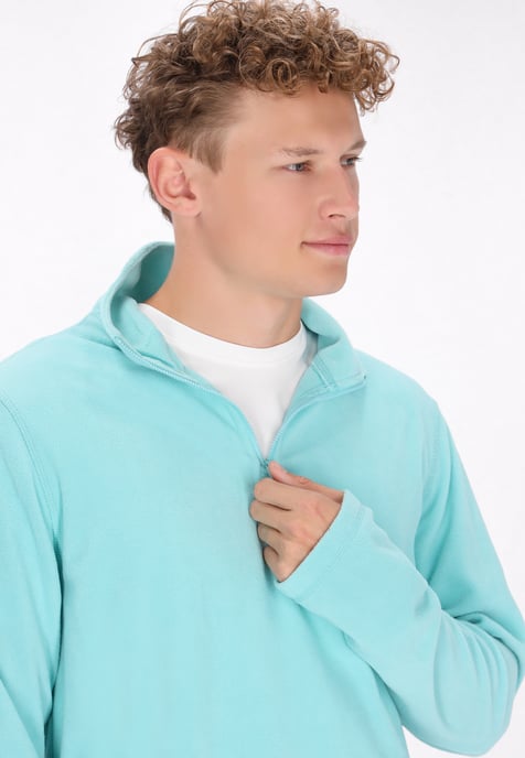 Mo Fleece trui Heren turkoois - Image 5