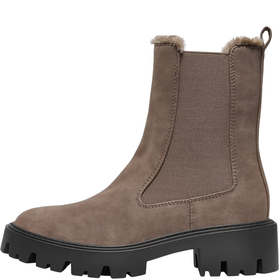 Only Womens/Ladies Betty-9 Calf Boots (Brown Stone) - Image 1