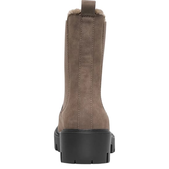 Only Womens/Ladies Betty-9 Calf Boots (Brown Stone) - Image 2