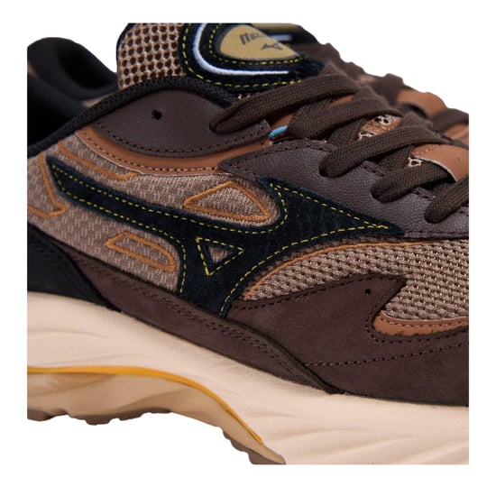 Mizuno Heren Wave Rider Trainers (Zwart) - Image 5