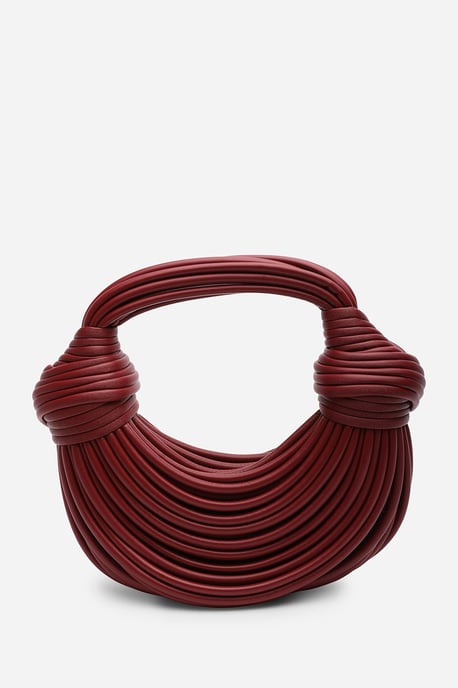 Wheres That From Womens 'Blossom' Curved Metallic Shoulder Bag - Image 2