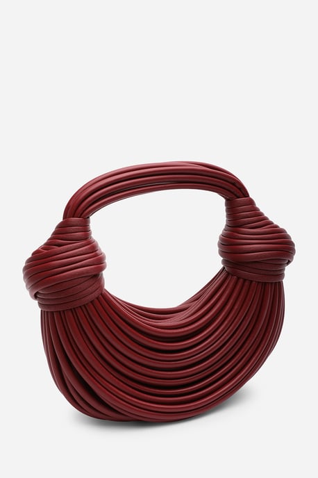Wheres That From Womens 'Blossom' Curved Metallic Shoulder Bag - Image 3