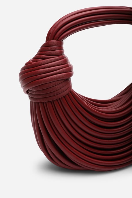 Wheres That From Womens 'Blossom' Curved Metallic Shoulder Bag - Image 4
