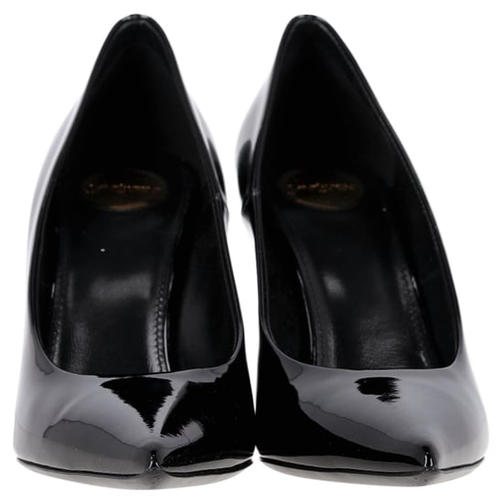 Saint Laurent Norma Pumps in Black Patent Leather - Image 3