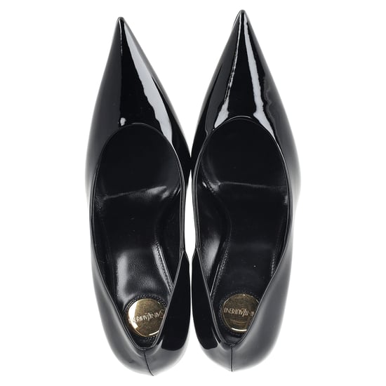 Saint Laurent Norma Pumps in Black Patent Leather - Image 4