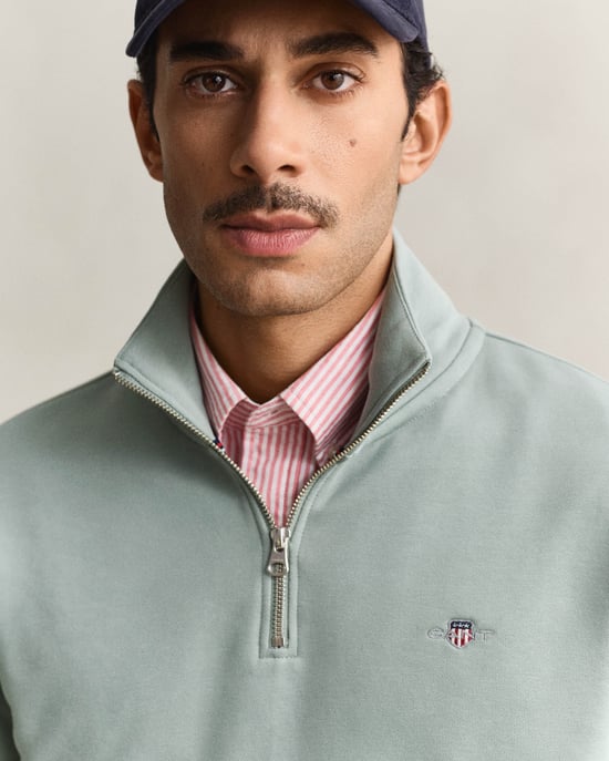 Regular Fit Sweatshirt in Silver - Image 3