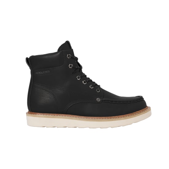 Jack And Jones Heren Archway Moc Toe Enkellaarsjes (Antraciet) - Image 1
