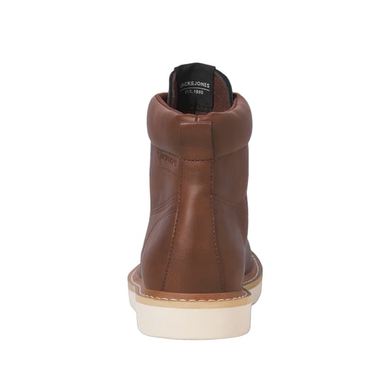 Jack And Jones Heren Archway Moc Toe Enkellaarsjes (Cognac) - Image 2