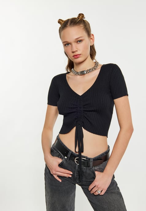 Mymo Topje Dames zwart - Image 3