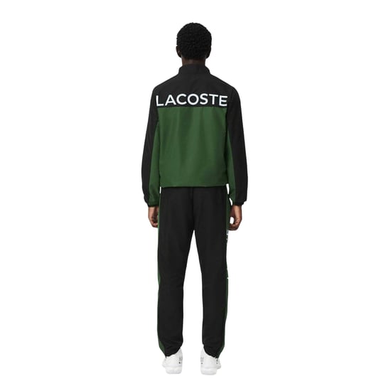 Lacoste Heren Bedrukt Tennis Trainingspak Set (Groen) - Image 2