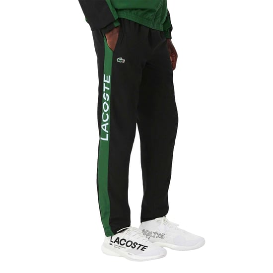 Lacoste Heren Bedrukt Tennis Trainingspak Set (Groen) - Image 3