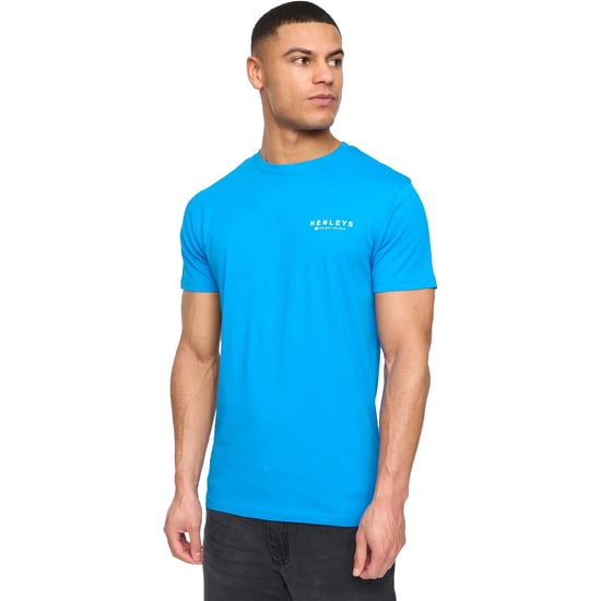 Henleys Heren Henycore T-Shirt (Pak van 3) (Wit/blauw/zwart) - Image 2