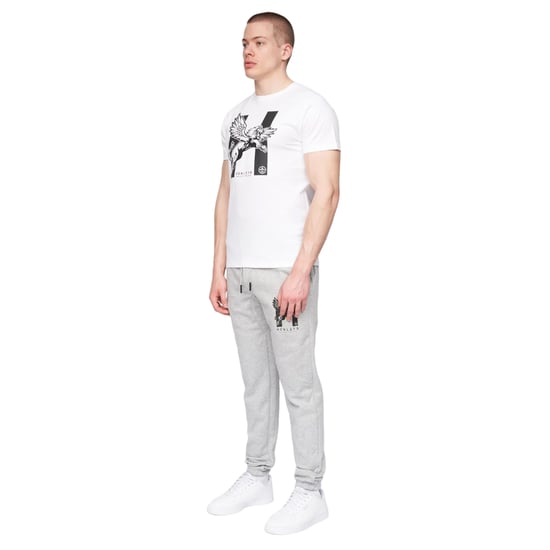 Henleys Heren Curveball Joggingbroek (Grijze Mergel) - Image 3