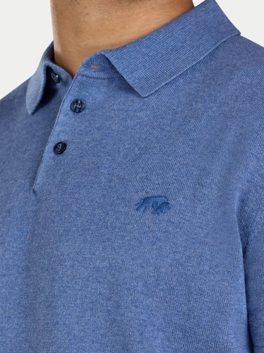 Short Sleeve Knitted Polo - Image 3