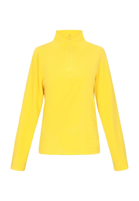 Mymo Fleece trui Dames geel - Image 1