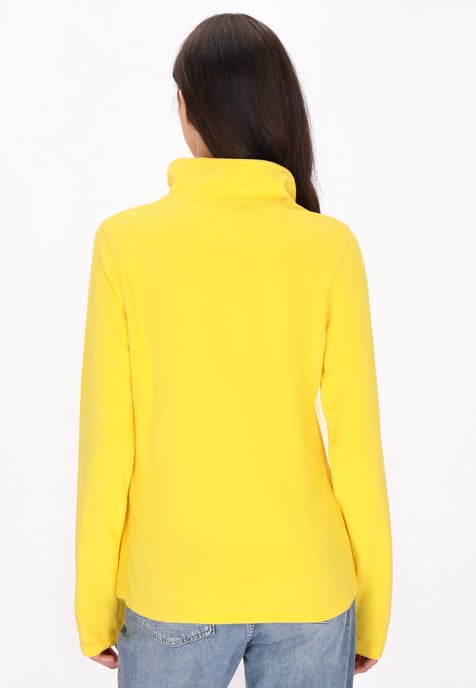 Mymo Fleece trui Dames geel - Image 4