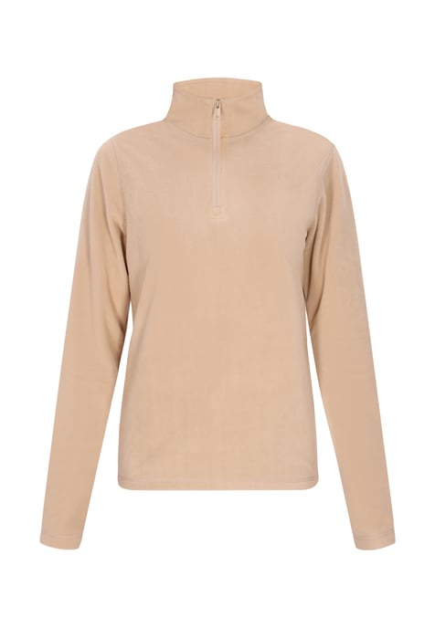 Mymo Fleece trui Dames beige - Image 1