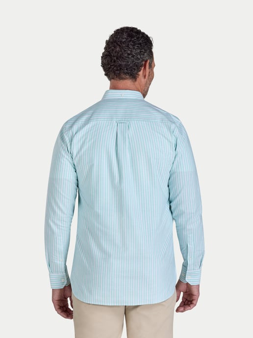 Long Sleeve Stanford Stripe Oxford Shirt - Image 2