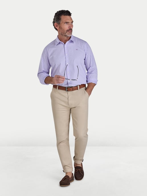 Long Sleeve Classic Stripe Shirt - Image 4