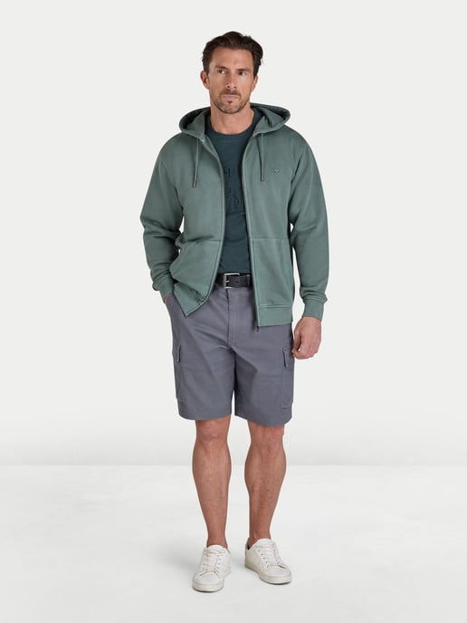 Garment Dyed Zip Hoodie Sweat - Image 4