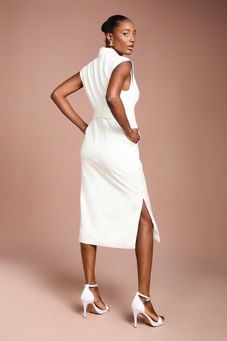 Tux Satin Dress - Image 3