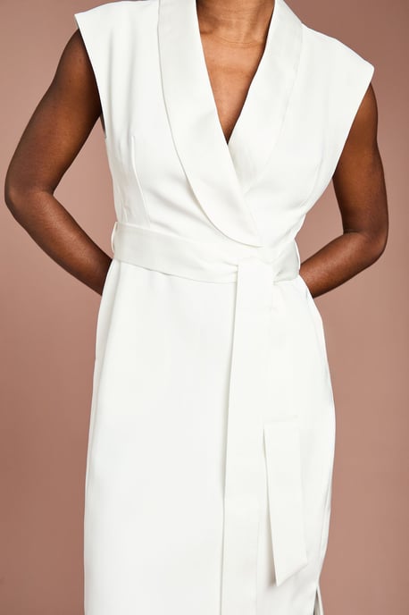 Tux Satin Dress - Image 4