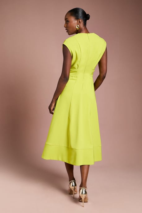Belted Crepe Dress - Image 3