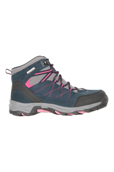 'Rapid' Women's Waterproof Boots with High Traction Outsole Hiking Walking Shoes Navy - Image 2