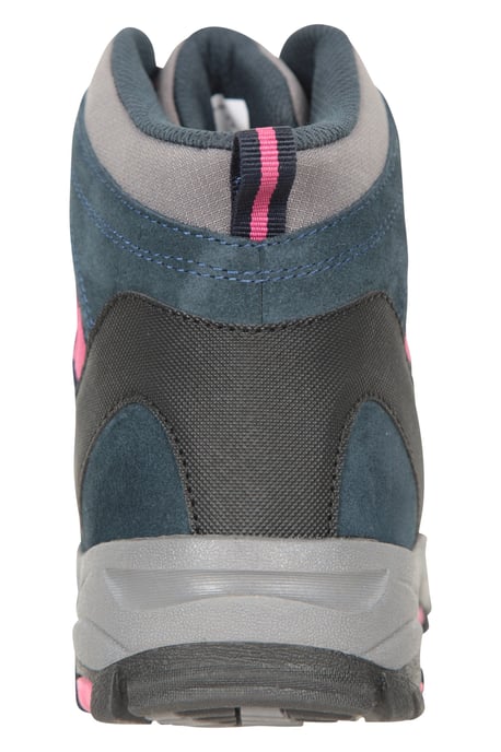 'Rapid' Women's Waterproof Boots with High Traction Outsole Hiking Walking Shoes Navy - Image 3